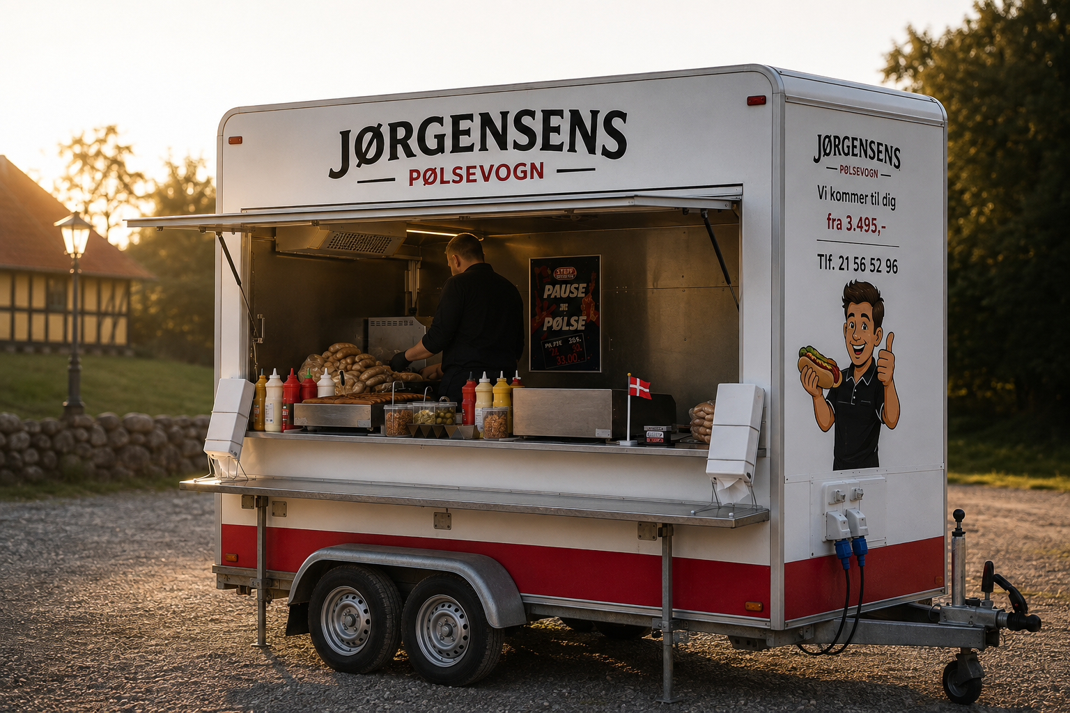Jørgensens Pølsevogn til arrangement